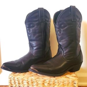 Black western style boots